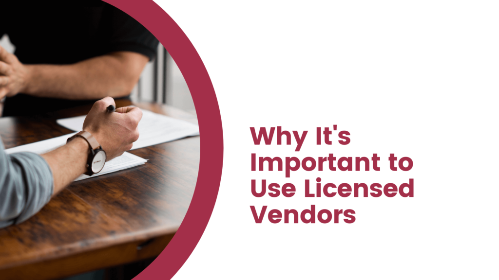 The Importance of Using Licensed Vendors for Your Kansas City Rental Property - article banner