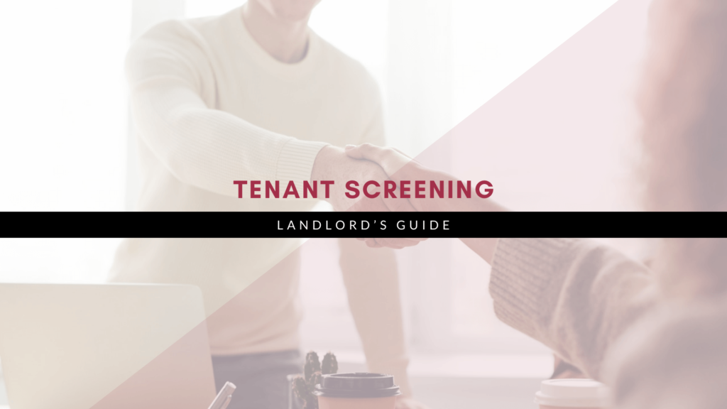 Landlord’s Guide on Tenant Screening - article banner