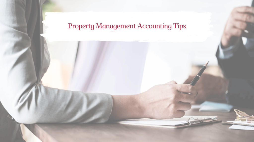 Property Management Accounting Tips - article banner